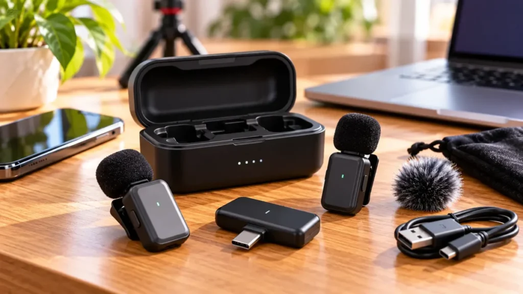 microfone para gravar vídeos